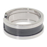 カルティエ CARTIER 2C ブラッククラッカー 2003年限定 17号 リング K18ホワイトゴールド レディース メンズ【中古】【ABランク】