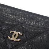 シャネル CHANEL クラシックジップコインパース AP2061 コインケース キャビアスキン ブラック ゴールド金具 レディース【中古】【Aランク】