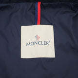 モンクレール MONCLER TOPAZE ジップアップ D10934910105_54543 モッズコート ポリエステル ネイビー レディース【中古】【ABランク】