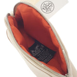 エルメス HERMES ボリード ミニミニ H103772M_01 ポーチ キャンバス ナチュラル アイボリー オレンジ レディース【中古】【Aランク】