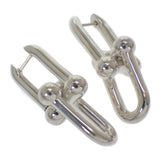 ティファニー TIFFANY&Co. ラージリンク ハードウェア ピアス シルバー925 レディース【中古】【Aランク】