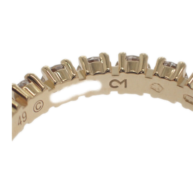 カルティエ CARTIER デスティネ ウェディング フルエタニティ 9号 N4127449 リング K18イエローゴールド ゴールド ダイヤモンド レディース【中古】【Aランク】