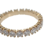 カルティエ CARTIER デスティネ ウェディング フルエタニティ 9号 N4127449 リング K18イエローゴールド ダイヤモンド レディース【中古】【Aランク】