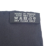 エルメス HERMES カレ90 CHEVAL FUSION H002857S 15 スカーフ シルク ブラック レディース【中古】【Aランク】