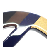 エルメス HERMES Hエキップ H057086FL25 ピアス バッファローホーン ブルー ブラウン レディース【中古】【Aランク】