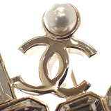 シャネル CHANEL クリスタルパール G22C ブローチ メタル ゴールド レディース【中古】【Aランク】
