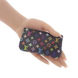 ルイヴィトン LOUIS VUITTON LV × TM キーポーチ ポシェット クレ M13664 モノグラム キーケース キャンバス マルチカラー シルバー金具 レディース メンズ【中古】【SAランク】