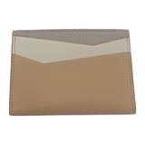 ロエベ LOEWE パズルプレーン C510Q77X06 カードケース カーフ ベージュ レディース【中古】【ABランク】