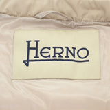 ヘルノ Herno ミディアム 40 PI1139D-12170-1985 ダウンジャケット ナイロン ベージュ レディース【中古】【Aランク】