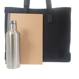 ルイヴィトン LOUIS VUITTON LV アエログラム ファストライントート M22481 トートバッグ カーフ ブラック レディース メンズ【中古】【Aランク】