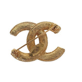 シャネル CHANEL ココマーク ブローチ メタル ゴールド レディース【中古】【ABランク】