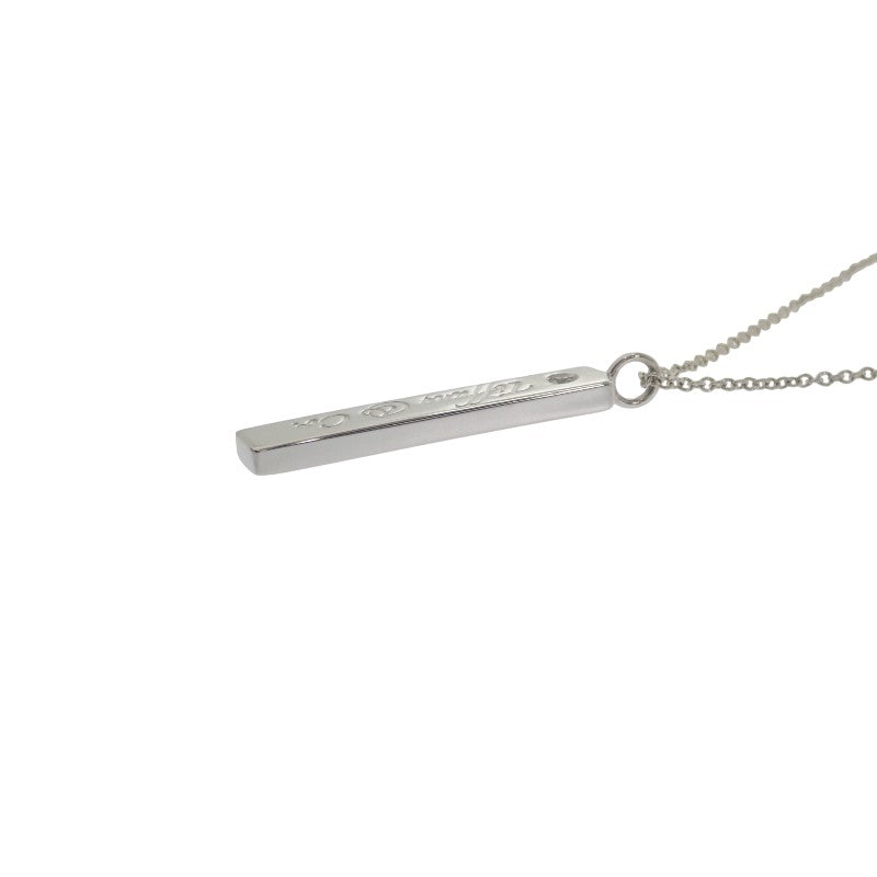 ティファニー TIFFANY&Co. ノーツ バーペンダント 23457628 ネックレス シルバー925 ダイヤモンド レディース【中古】【Aランク】