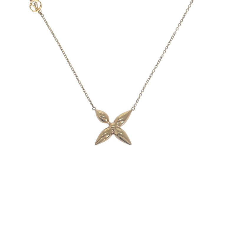 ルイヴィトン LOUIS VUITTON フラワーコリエ・ルイゼット M00365 ネックレス メタル ゴールド レディース【中古】【Aランク】