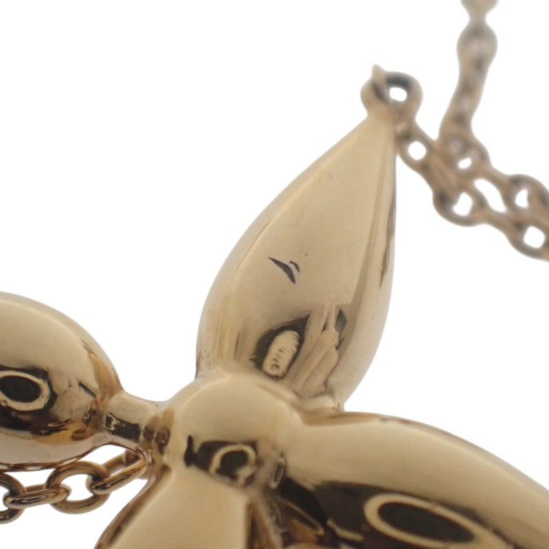 ルイヴィトン LOUIS VUITTON フラワーコリエ・ルイゼット M00365 ネックレス メタル ゴールド レディース【中古】【Aランク】