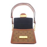 ルイヴィトン LOUIS VUITTON ドーフィーヌ MINI M45949 モノグラム ショルダーバッグ モノグラムキャンバス ブラウン ゴールド金具 レディース【中古】【ABランク】