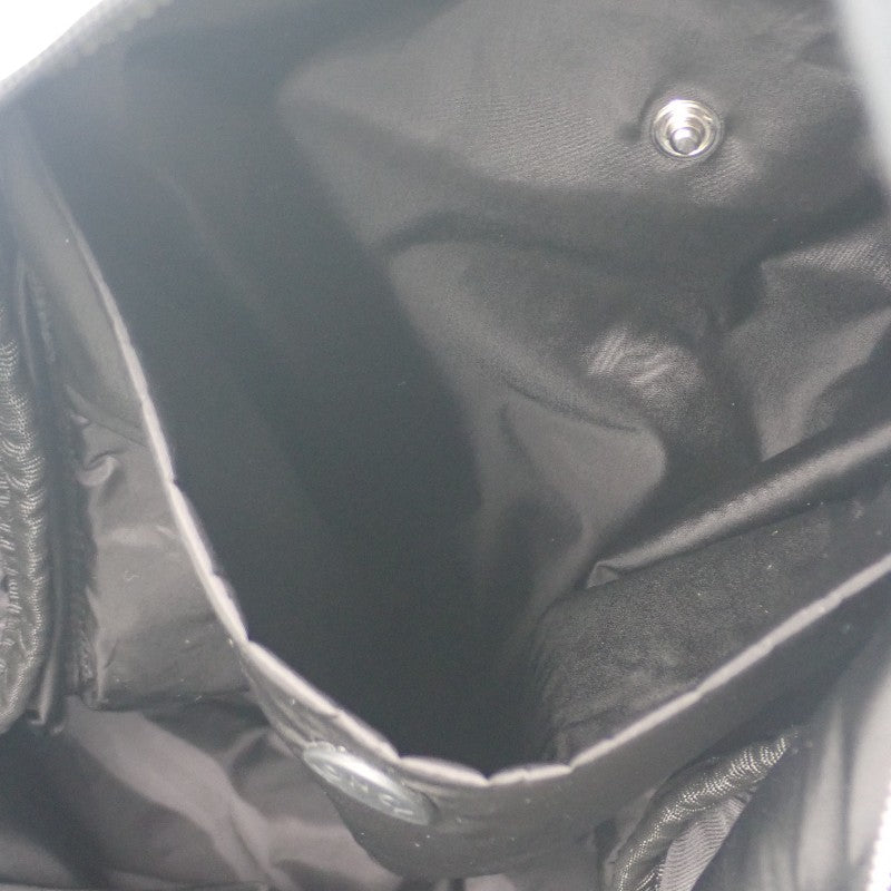 モンクレール MONCLER PIERRICK ピエリック バックパック G209A5A70400 02T05 リュック・デイパック ナイロン ポリエステル 牛革 ブラック メンズ レディース【中古】【ABランク】