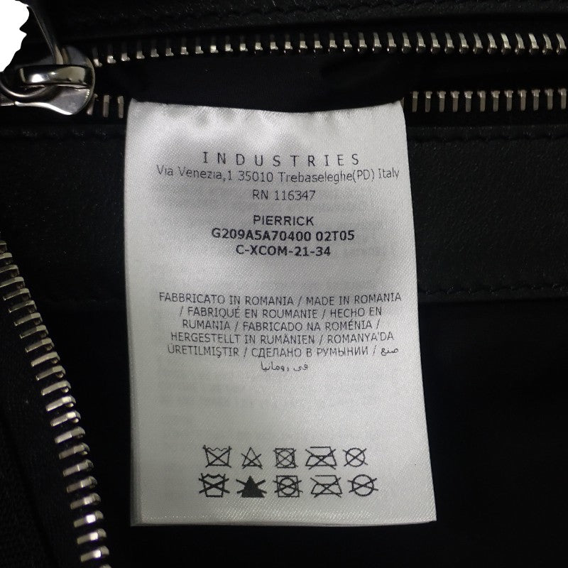 モンクレール MONCLER PIERRICK ピエリック バックパック G209A5A70400 02T05 リュック・デイパック ナイロン ポリエステル 牛革 ブラック メンズ レディース【中古】【ABランク】