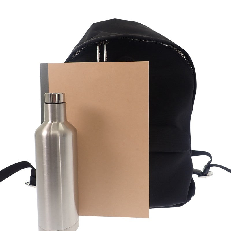 モンクレール MONCLER PIERRICK ピエリック バックパック G209A5A70400 02T05 リュック・デイパック ナイロン ポリエステル 牛革 ブラック メンズ レディース【中古】【ABランク】