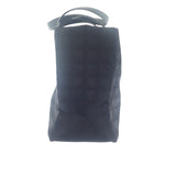 シャネル CHANEL ニュートラベルライントート MM A15991 トートバッグ ナイロン レザー ブラック レディース【中古】【ABランク】