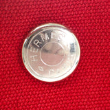 エルメス HERMES ドーヴィルPM ハンドバッグ キャンバス レッド レディース【中古】【ABランク】