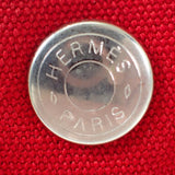 エルメス HERMES ドーヴィルPM ハンドバッグ キャンバス レッド レディース【中古】【ABランク】