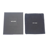 サンローラン SAINT LAURENT ビルクリップウォレット 378005BTY0N1000 二つ折り財布 レザー ブラック シルバー金具 メンズ レディース【中古】【Aランク】