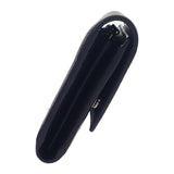 ディオール Dior ロングフラップウォレット 2ESBC312CDI_H00N 長財布 カーフ ブラック シルバー金具 メンズ レディース【中古】【ABランク】
