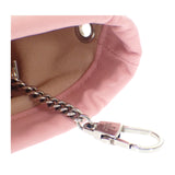 グッチ GUCCI スモールバケット 575163DTDRP5815 ショルダーバッグ レザー ピンク シルバー金具 レディース【中古】【Aランク】