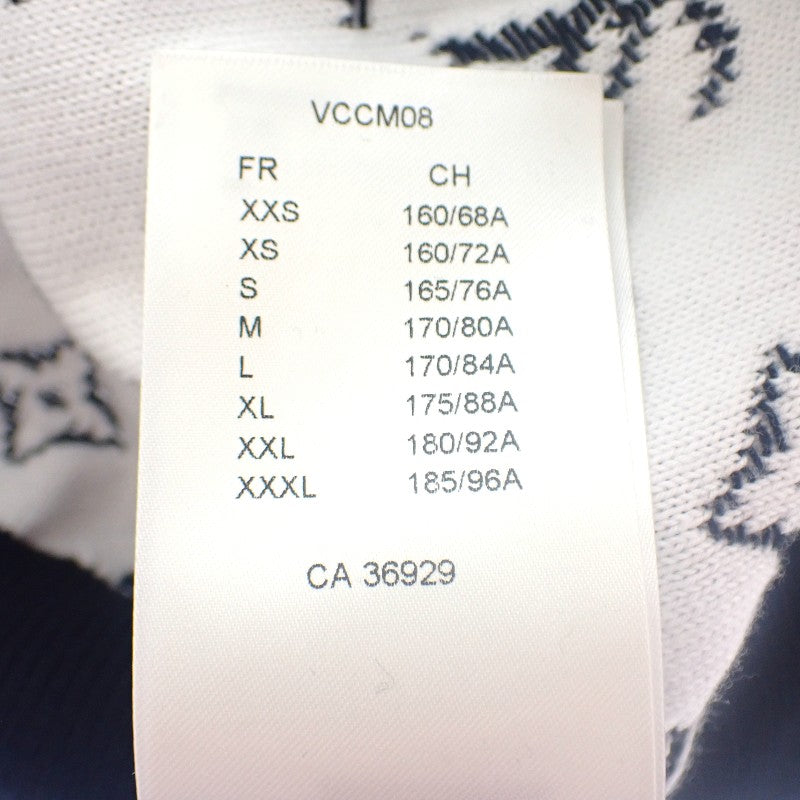 ルイヴィトン LOUIS VUITTON モノグラムグラディエントフーディ M 1AA4Y7 パーカー コットン ブラック メンズ【中古】【ABランク】