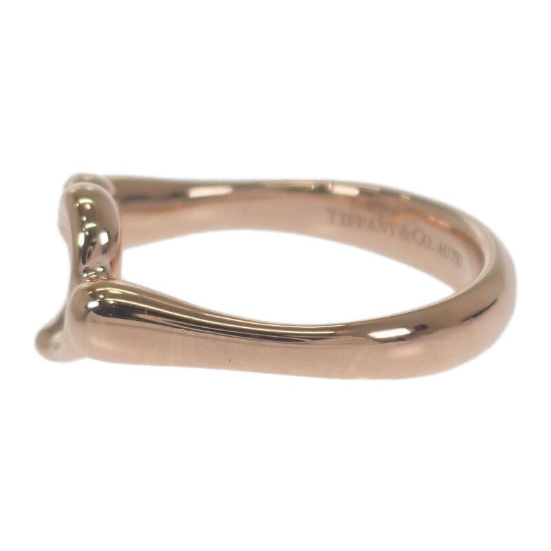 ティファニー TIFFANY&Co. オープンハート 7号 60151536 リング K18ピンクゴールド レディース【中古】【Aランク】
