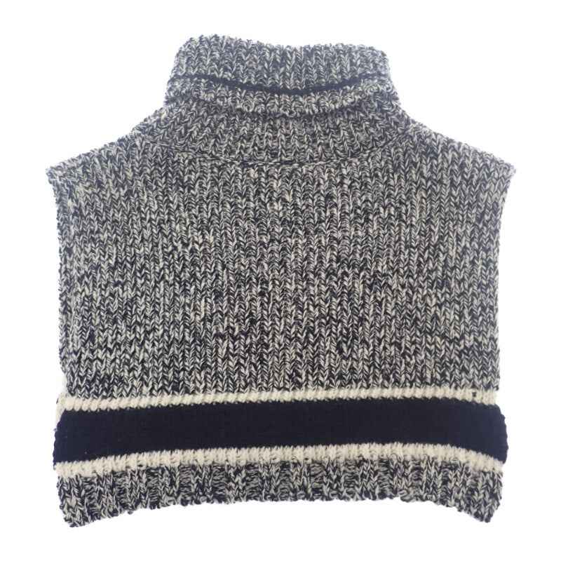 ディオール Dior タートル 11DWI316I007 ネックウォーマー ウール カシミヤ ブラック レディース【中古】【Aランク】