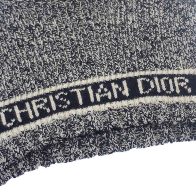 ディオール Dior タートル 11DWI316I007 ネックウォーマー ウール カシミヤ ブラック レディース【中古】【Aランク】