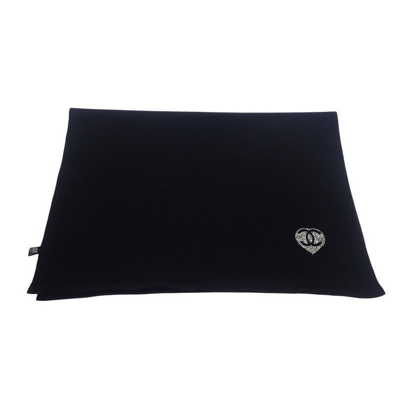 【商談中/対象者以外注文不可】シャネル CHANEL ココマーク AAA738 B19157 94305 マフラー カシミヤ ブラック レディース【中古】【Aランク】