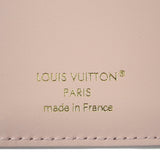 ルイヴィトン LOUIS VUITTON ポルトフォイユ・クレア M13470 二つ折り財布 モノグラムマヒナ ブルームグレー ピンク ゴールド金具 レディース【中古】【Aランク】