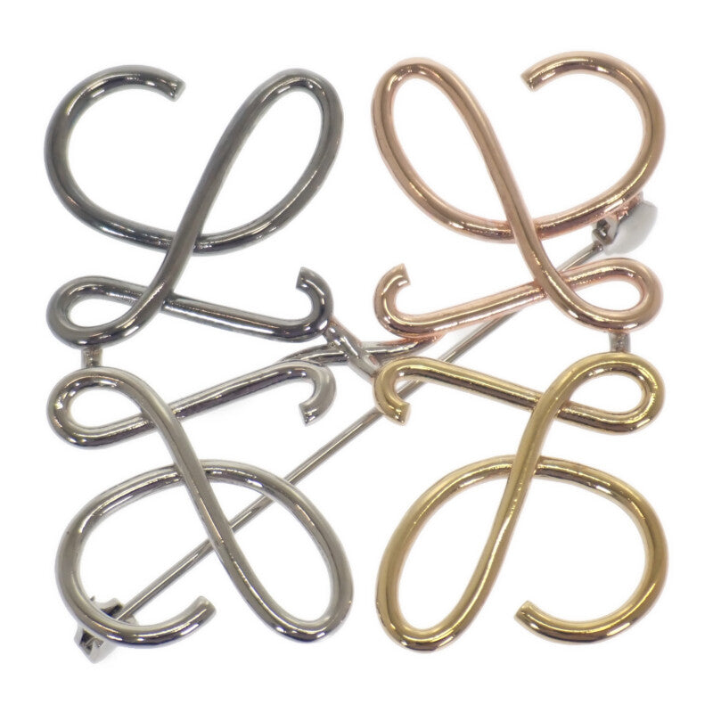 ロエベ LOEWE アナグラム J000245X10 ブローチ メタル マルチカラー