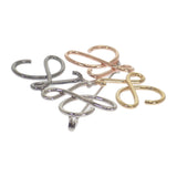 ロエベ LOEWE アナグラム J000245X10 ブローチ メタル マルチカラー ゴールド シルバー レディース【中古】【ABランク】