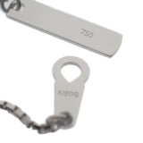 タサキ TASAKI クラスター スウィング P-13524-WGK18 ネックレス K18ホワイトゴールド パール ホワイト シルバー ダイヤモンド レディース【中古】【Aランク】