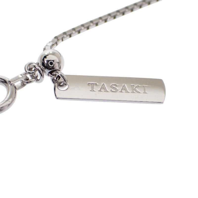タサキ TASAKI クラスター スウィング P-13524-WGK18 ネックレス K18ホワイトゴールド パール ホワイト ダイヤモンド レディース【中古】【Aランク】