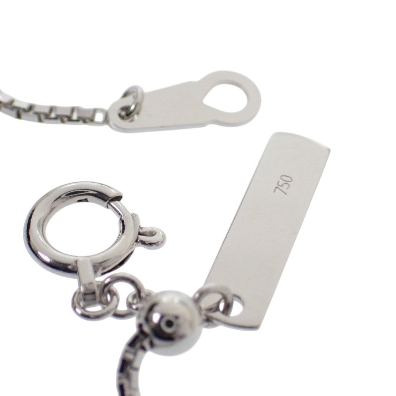 タサキ TASAKI クラスター スウィング P-13524-WGK18 ネックレス K18ホワイトゴールド パール ホワイト ダイヤモンド レディース【中古】【Aランク】