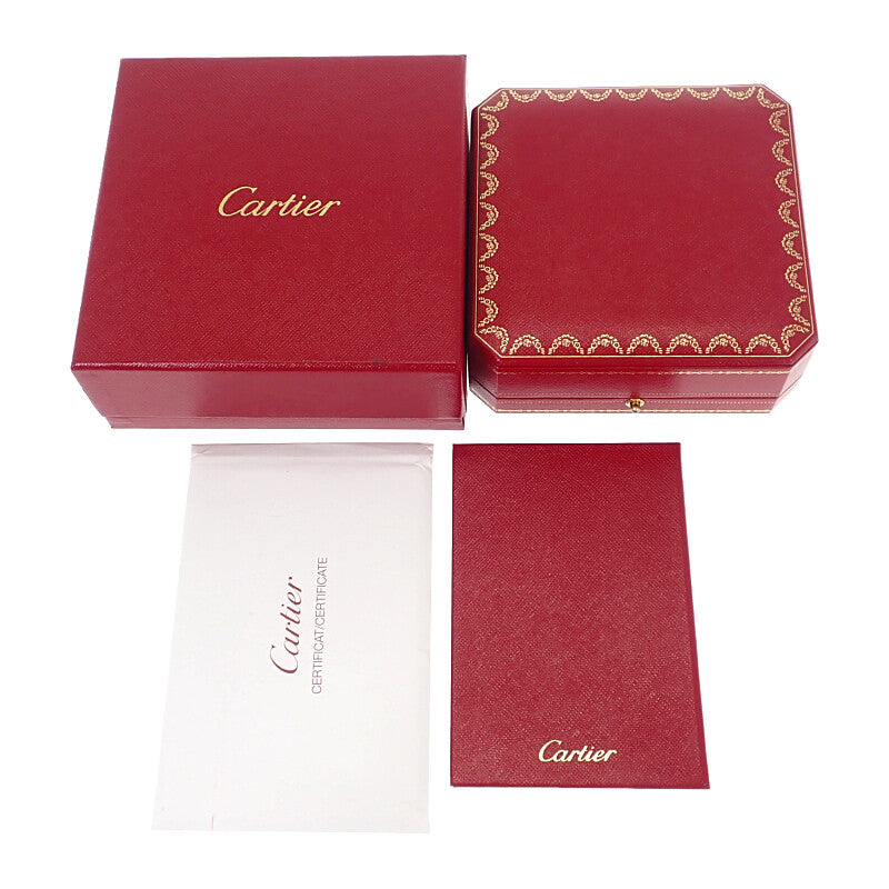 卡地亞 CARTIER Love系列 圓形鑽石項鍊 B7219400 K18白金 鑽石 女士【中古】【A級品】