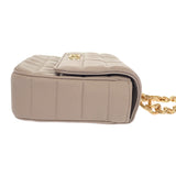 セリーヌ CELINE マトラッセモノクローム 111273EPZ.02TR ショルダーバッグ ゴートレザー アイボリー ゴールド金具 レディース【中古】【Aランク】