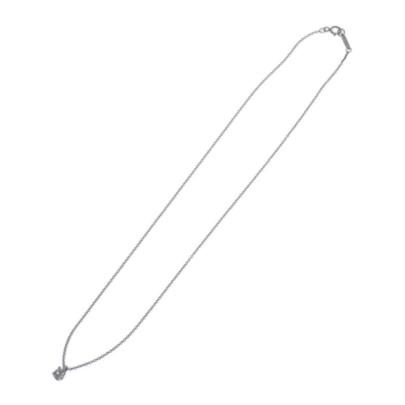 Tiffany & Co. TIFFANY&Co. 單鑽項鍊 Pt950鉑金 鑽石 女士【中古】【A級】