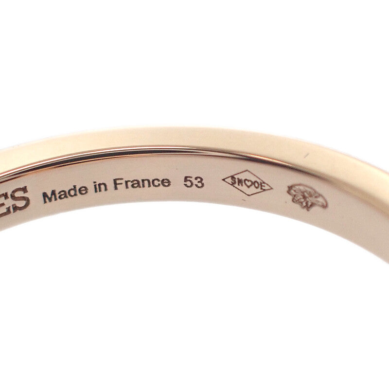 エルメス HERMES シェーヌ・ダンクル・コントゥール MM 13号 H122605B リング K18ピンクゴールド ゴールド ダイヤモンド レディース【中古】【Aランク】