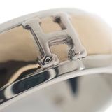 エルメス HERMES Hロゴ 15号 リング シルバー925 K18イエローゴールド レディース メンズ【中古】【Aランク】