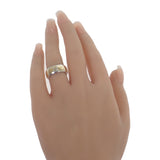 エルメス HERMES Hロゴ 15号 リング シルバー925 K18イエローゴールド レディース メンズ【中古】【Aランク】