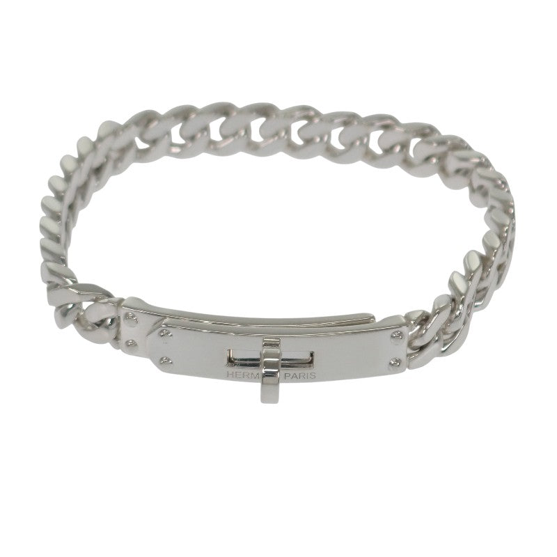エルメス HERMES ケリー グルメット TPM ブレスレット シルバー925 シルバー シルバー金具 レディース【中古】【ABランク】