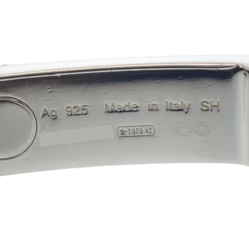 愛馬仕 HERMES Kelly Gourmette TPM 手鍊 銀925 銀色 銀色金屬件 女士【中古】【AB級】