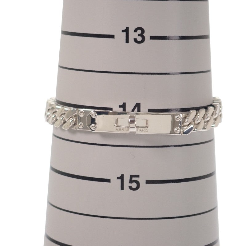 エルメス HERMES ケリー グルメット TPM ブレスレット シルバー925 シルバー金具 レディース【中古】【ABランク】