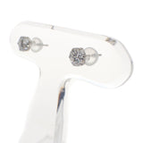 デザインジュエリー 1粒ダイヤ スタッドピアス ピアス Pt900プラチナ ダイヤモンド レディース【中古】【Aランク】