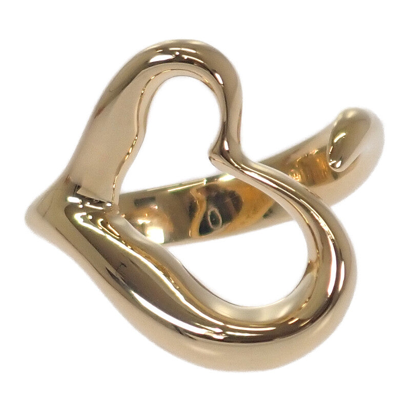 ティファニー TIFFANY&Co. エルサ ペレッティ オープンハート 9号 リング K18イエローゴールド レディース【中古】【Aランク】